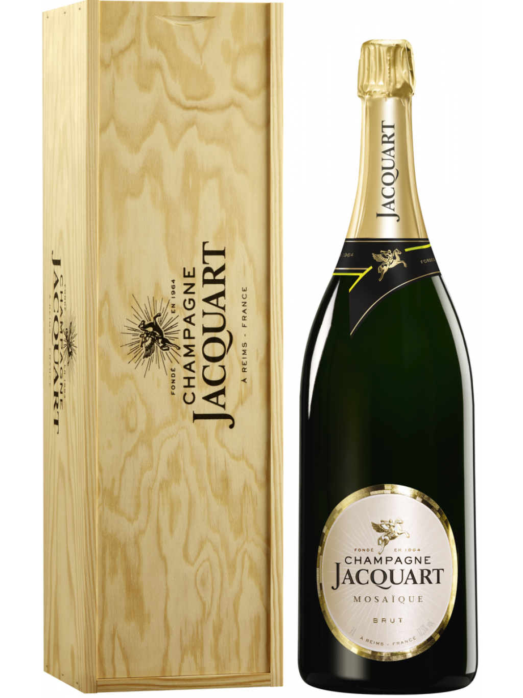 (1500cl) Auf Anfrage! Champagne Jacquart Brut Mosaïque