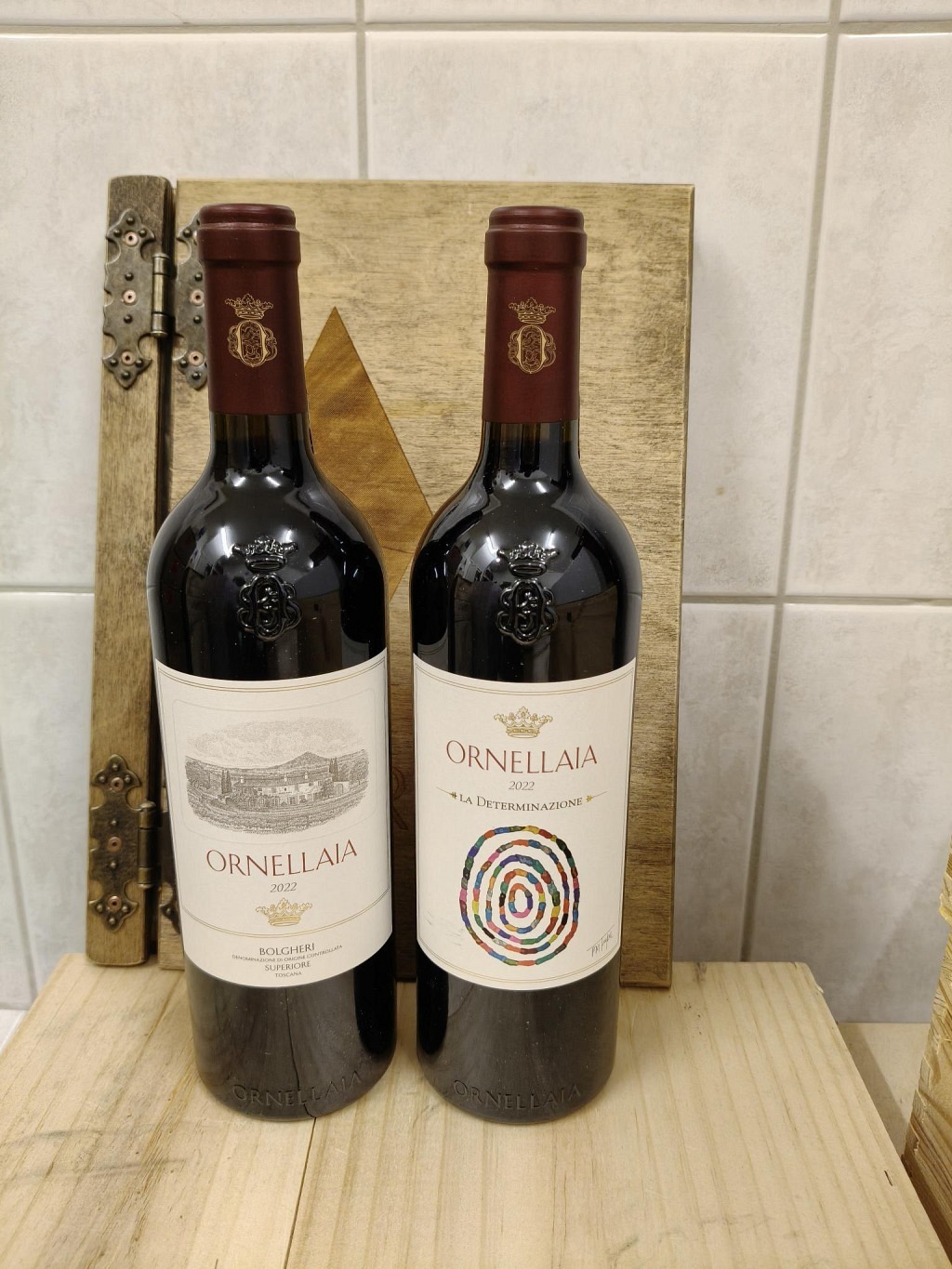 2 Fl. Ornellaia Bolgheri doc superiore rosso 2022 Ornellaia (75cl)